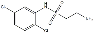 2-amino-N-(2,5-dichlorophenyl)ethane-1-sulfonamide Struktur