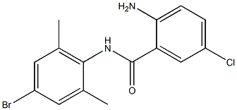 2-amino-N-(4-bromo-2,6-dimethylphenyl)-5-chlorobenzamide Struktur