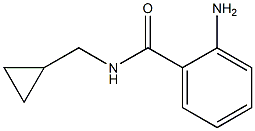 2-amino-N-(cyclopropylmethyl)benzamide Struktur