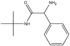 2-amino-N-(tert-butyl)-2-phenylacetamide Struktur