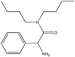 2-amino-N,N-dibutyl-2-phenylacetamide Struktur