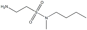 2-amino-N-butyl-N-methylethanesulfonamide Struktur