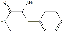 2-amino-N-methyl-3-phenylpropanamide Struktur