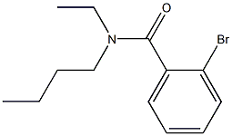 2-bromo-N-butyl-N-ethylbenzamide Struktur