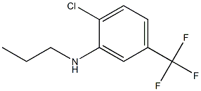 2-chloro-N-propyl-5-(trifluoromethyl)aniline Struktur