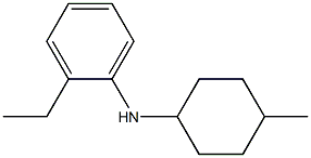 2-ethyl-N-(4-methylcyclohexyl)aniline Struktur