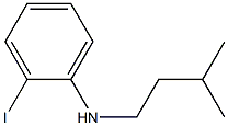 2-iodo-N-(3-methylbutyl)aniline Struktur