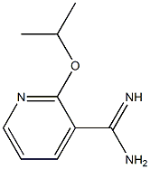 2-isopropoxypyridine-3-carboximidamide Struktur