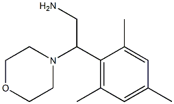 2-mesityl-2-morpholin-4-ylethanamine Struktur