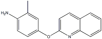 2-methyl-4-(quinolin-2-yloxy)aniline Struktur