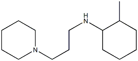 2-methyl-N-[3-(piperidin-1-yl)propyl]cyclohexan-1-amine Struktur