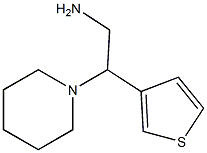 2-piperidin-1-yl-2-thien-3-ylethanamine Struktur