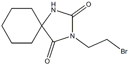 3-(2-bromoethyl)-1,3-diazaspiro[4.5]decane-2,4-dione Struktur