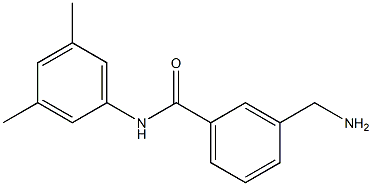 3-(aminomethyl)-N-(3,5-dimethylphenyl)benzamide Struktur