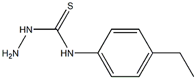 3-amino-1-(4-ethylphenyl)thiourea Struktur