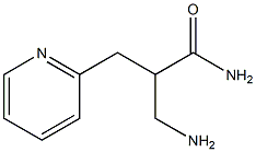 3-amino-2-(pyridin-2-ylmethyl)propanamide Struktur