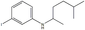 3-iodo-N-(5-methylhexan-2-yl)aniline Struktur