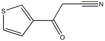 3-oxo-3-thien-3-ylpropanenitrile Struktur