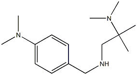 4-({[2-(dimethylamino)-2-methylpropyl]amino}methyl)-N,N-dimethylaniline Struktur