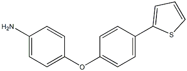 4-(4-thien-2-ylphenoxy)aniline Struktur