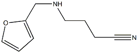 4-[(furan-2-ylmethyl)amino]butanenitrile Struktur