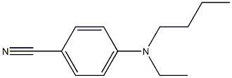 4-[butyl(ethyl)amino]benzonitrile Struktur