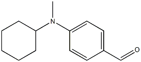 4-[cyclohexyl(methyl)amino]benzaldehyde Struktur