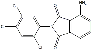 4-amino-2-(2,4,5-trichlorophenyl)-2,3-dihydro-1H-isoindole-1,3-dione Struktur