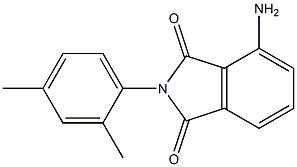 4-amino-2-(2,4-dimethylphenyl)-2,3-dihydro-1H-isoindole-1,3-dione Struktur