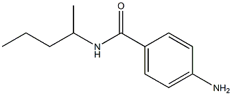 4-amino-N-(pentan-2-yl)benzamide Struktur