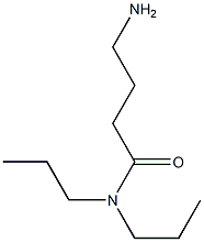 4-amino-N,N-dipropylbutanamide Struktur