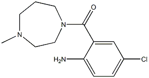 4-chloro-2-[(4-methyl-1,4-diazepan-1-yl)carbonyl]aniline Struktur