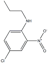 4-chloro-2-nitro-N-propylaniline Struktur