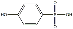 4-hydroxybenzene-1-sulfonic acid Struktur