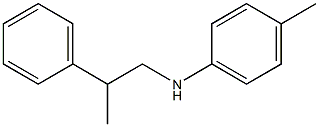 4-methyl-N-(2-phenylpropyl)aniline Struktur