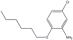 5-chloro-2-(hexyloxy)aniline Struktur