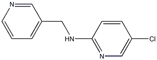 5-chloro-N-(pyridin-3-ylmethyl)pyridin-2-amine Struktur