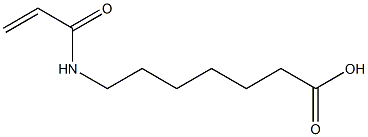 7-(acryloylamino)heptanoic acid Struktur