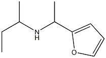 butan-2-yl[1-(furan-2-yl)ethyl]amine Struktur