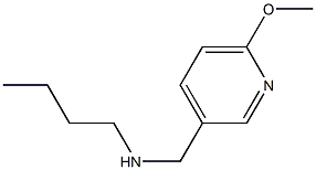 butyl[(6-methoxypyridin-3-yl)methyl]amine Struktur