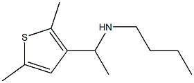 butyl[1-(2,5-dimethylthiophen-3-yl)ethyl]amine Struktur