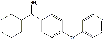 cyclohexyl(4-phenoxyphenyl)methanamine Struktur