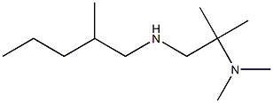 dimethyl({2-methyl-1-[(2-methylpentyl)amino]propan-2-yl})amine Struktur