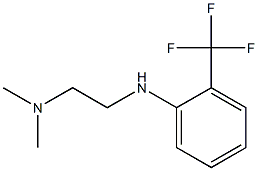 dimethyl(2-{[2-(trifluoromethyl)phenyl]amino}ethyl)amine Struktur