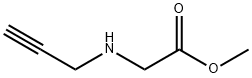 methyl 2-(prop-2-yn-1-ylamino)acetate Struktur