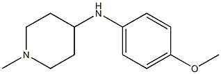 N-(4-methoxyphenyl)-1-methylpiperidin-4-amine Struktur