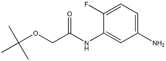 N-(5-amino-2-fluorophenyl)-2-(tert-butoxy)acetamide Struktur