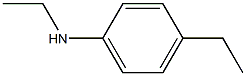 N,4-diethylaniline Struktur