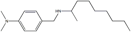 N,N-dimethyl-4-[(nonan-2-ylamino)methyl]aniline Struktur