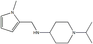 N-[(1-methyl-1H-pyrrol-2-yl)methyl]-1-(propan-2-yl)piperidin-4-amine Struktur